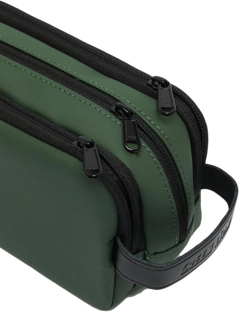 Green Lion Elegant Pouch - Dark Green