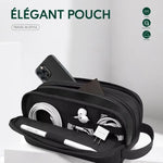 Green Elegant Pouch - BlacK