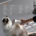 Porodo Lifestyle Pet Grooming Vacuum Cleaner - White