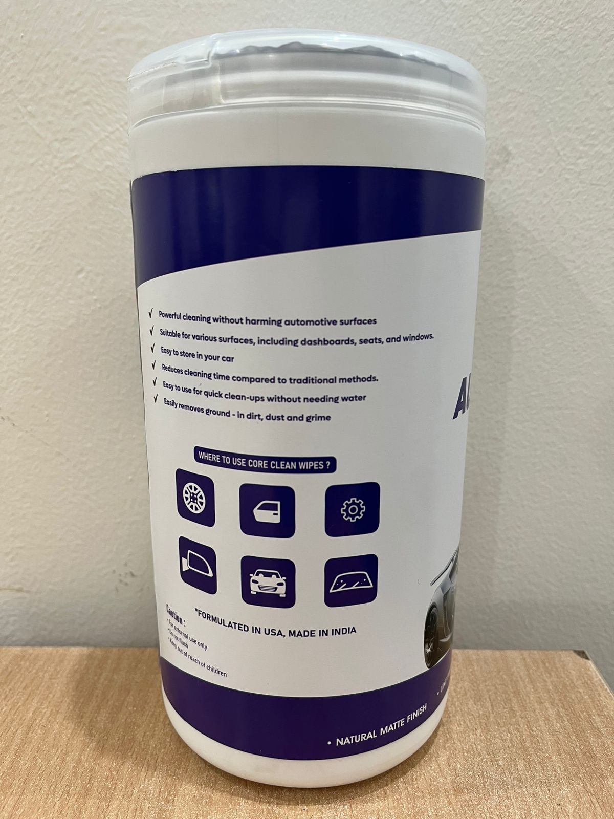 Core Clean Automotive Wipes-00