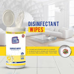 Wipes Core Clean Surface Wipes-Lemon