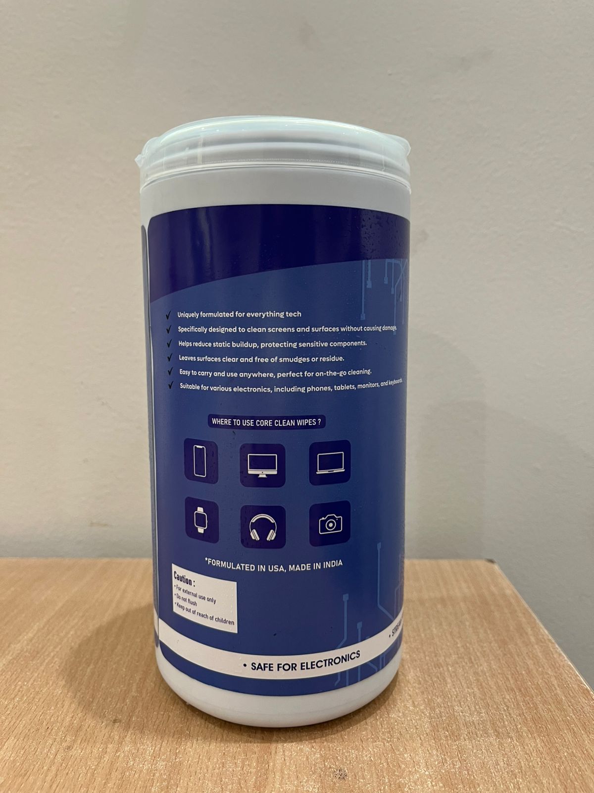 Core Clean Electronic Wipes-00