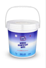 Core Clean Medical Disinfectant Wipes 220 | Tub Hospital Grade Sanitization