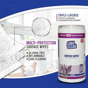 Core Clean Surface Wipes-Lavender-01