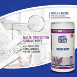 Wipes Core Clean Surface Wipes-Lavender