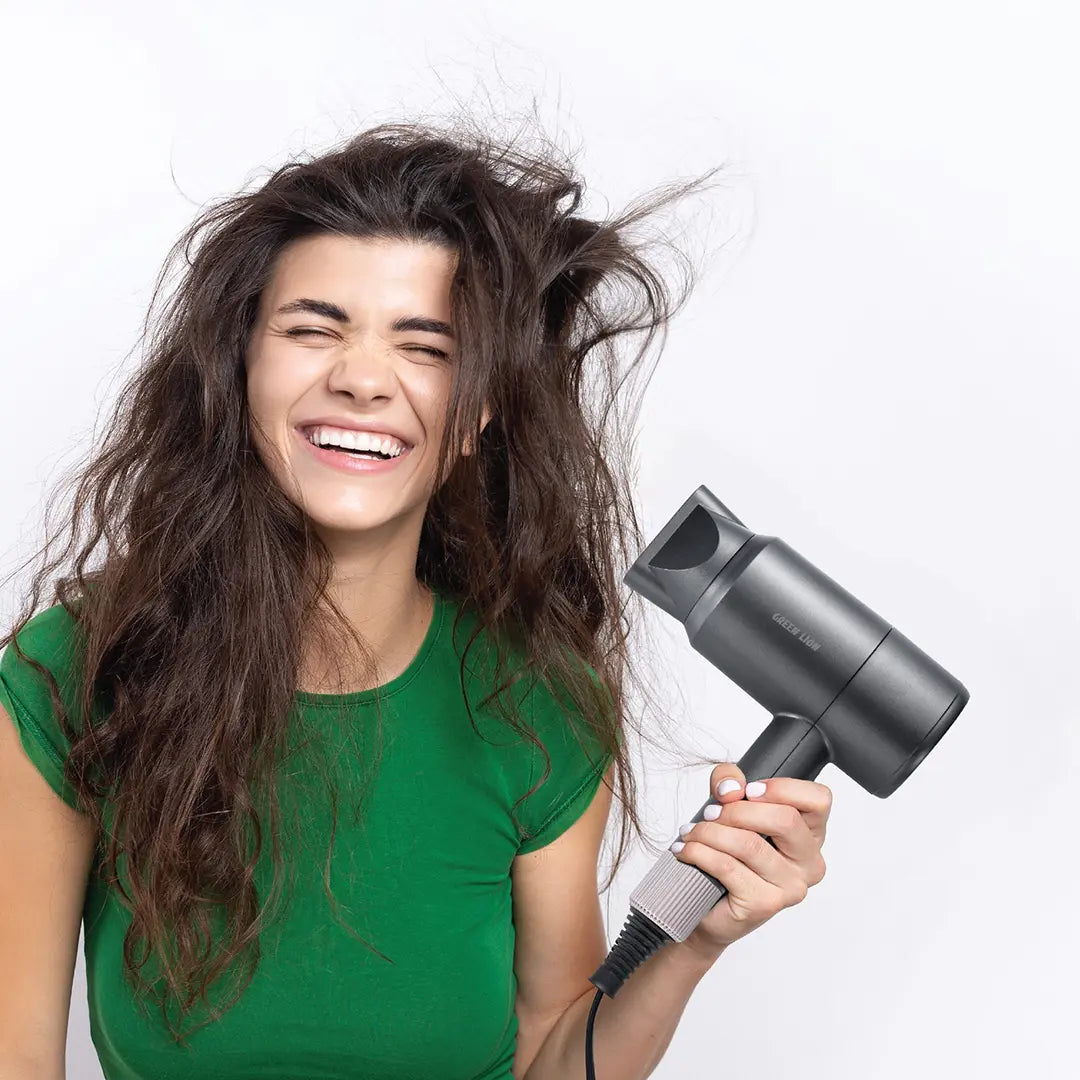 Green Lion Blow Wave Hair Dryer 850W - Grey