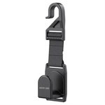 Green Lion Car Headrest Hook Organizer - Black