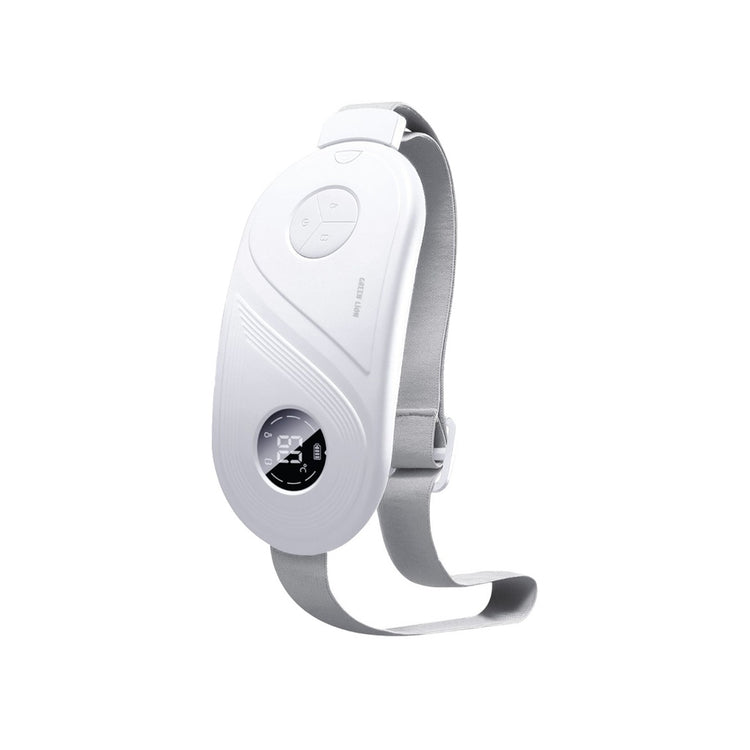 Green Lion Menstrual Heating Massager with soothing heat and massage function for menstrual pain relief.