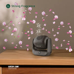 Green Lion Rotatable Incense Burner - Black