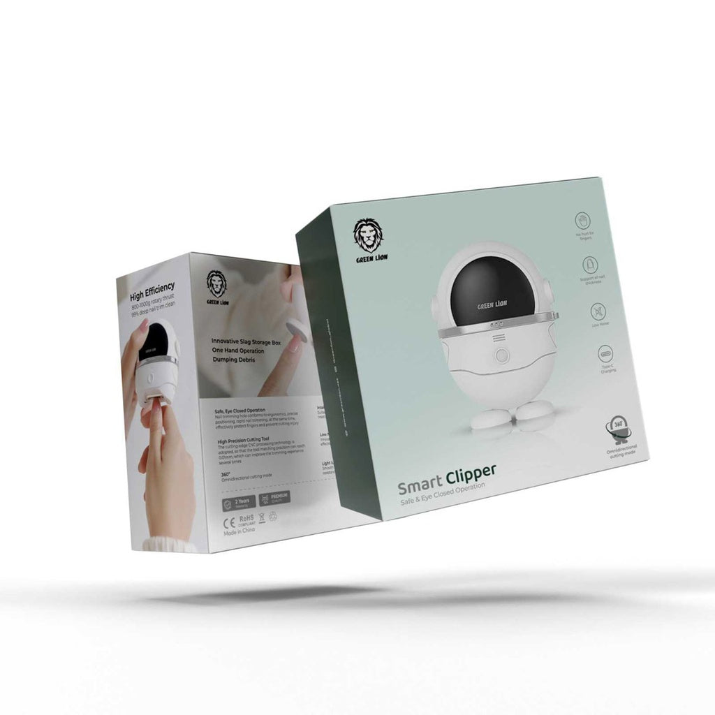 Green Lion Smart Electric Nail Clipper-WH