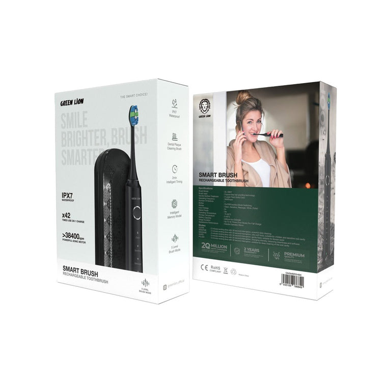 Green Lion Smart Rush Rechargeable ToothbrushBK