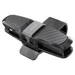 Green Lion Visor Guard Car Sunglasses Holder - Black