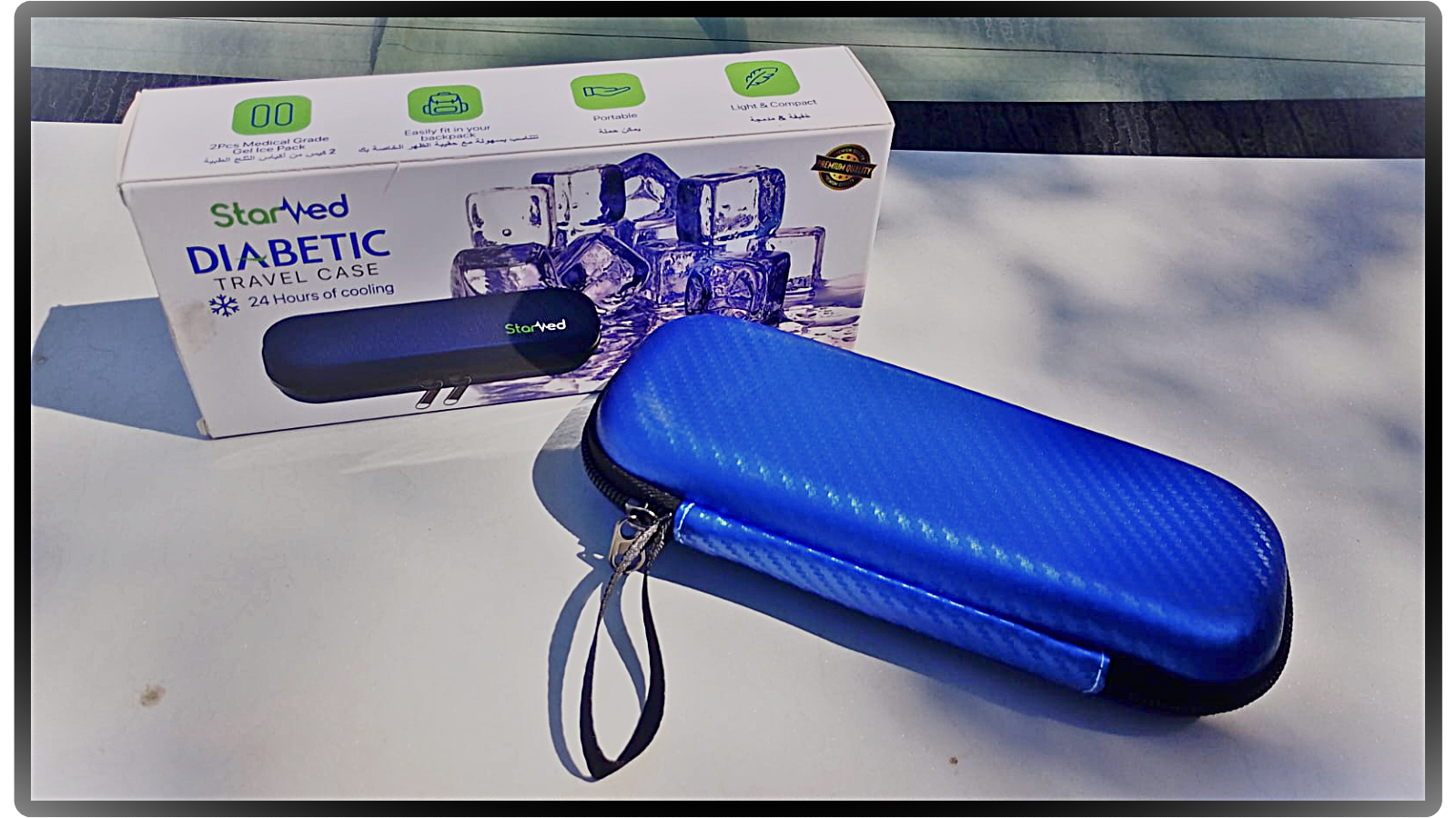 StarMed Diabetic Travel Case – Organize and Protect Your Diabetes Supplies