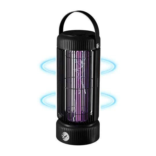 Porodo Lifestyle Electric Insect Killer Lamp 2000mAh Type-C - Black