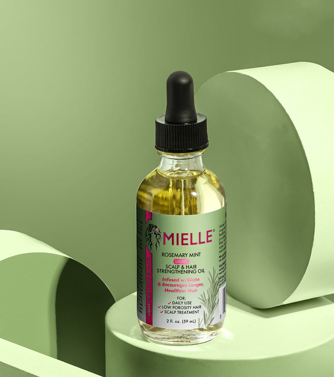 MIELLE ROSEMARY MINT SCALP &amp; HAIR STRENGTHENING OIL – 59ML