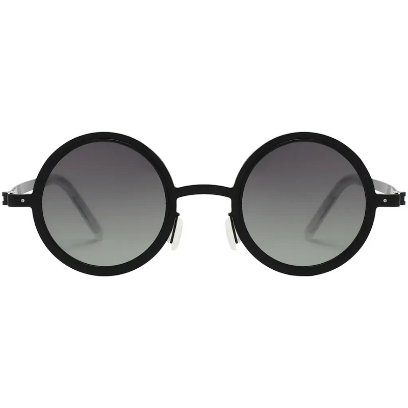 Porodo Lifestyle Geneva Round Frame Sunglasses - Black