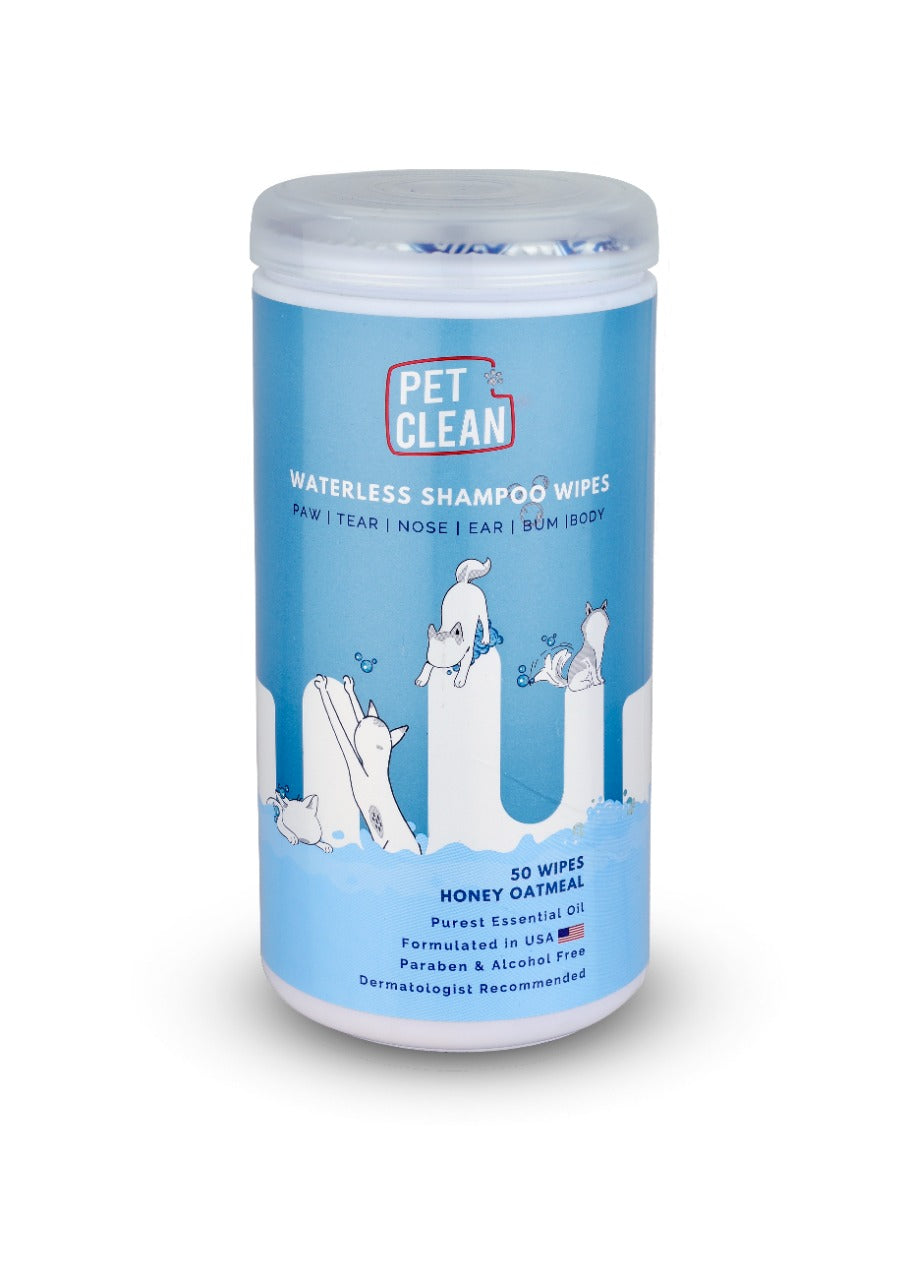 Pets Waterless Shampoo Wipes 