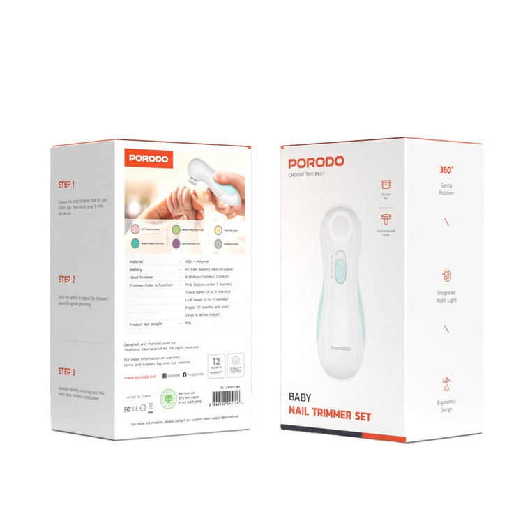 Porodo Lifestyle Baby Bail Trimmer-wh
