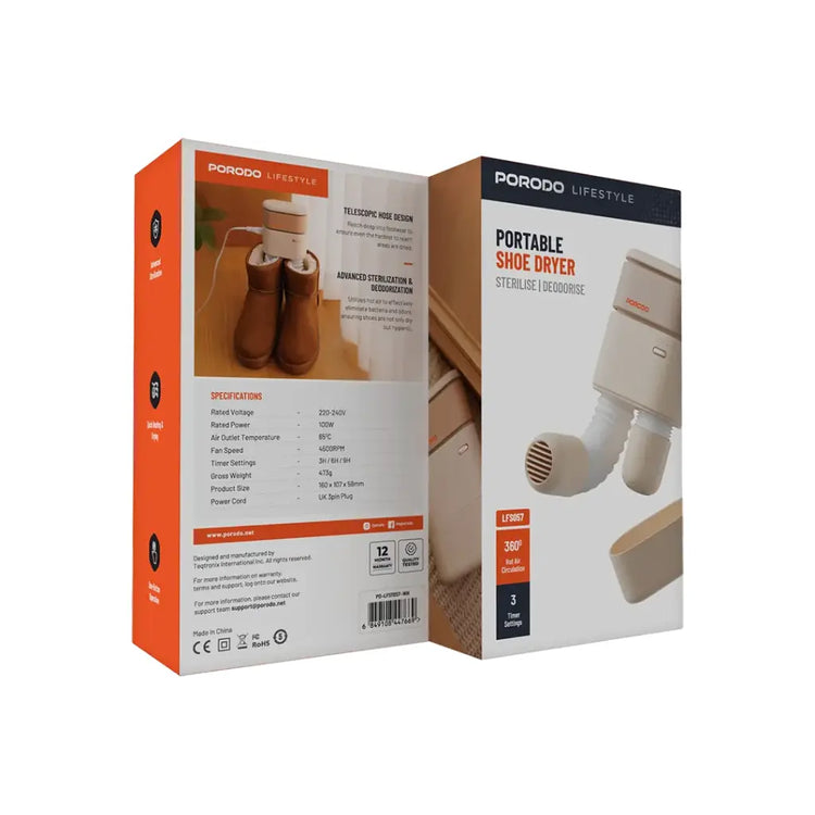 Porodo Lifestyle Hot-Air Shoe Dryer03