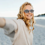 Porodo Lifestyle Montago Polarized Lens Sunglasses - Silver