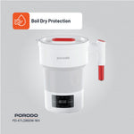 Porodo Lifestyle Portable Folding Electric Kettle - White