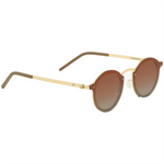 Porodo Lifestyle Riviera Round Frame Sunglasses - Gold