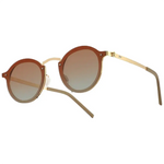 Porodo Lifestyle Riviera Round Frame Sunglasses - Gold