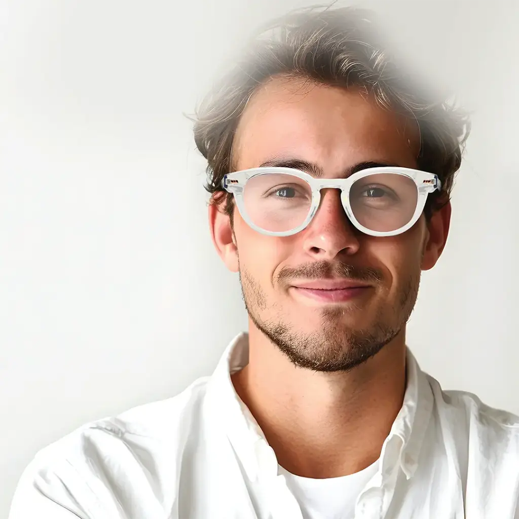 Porodo Lifestyle San Marino Anti-Blue Light Glasses - Transparent