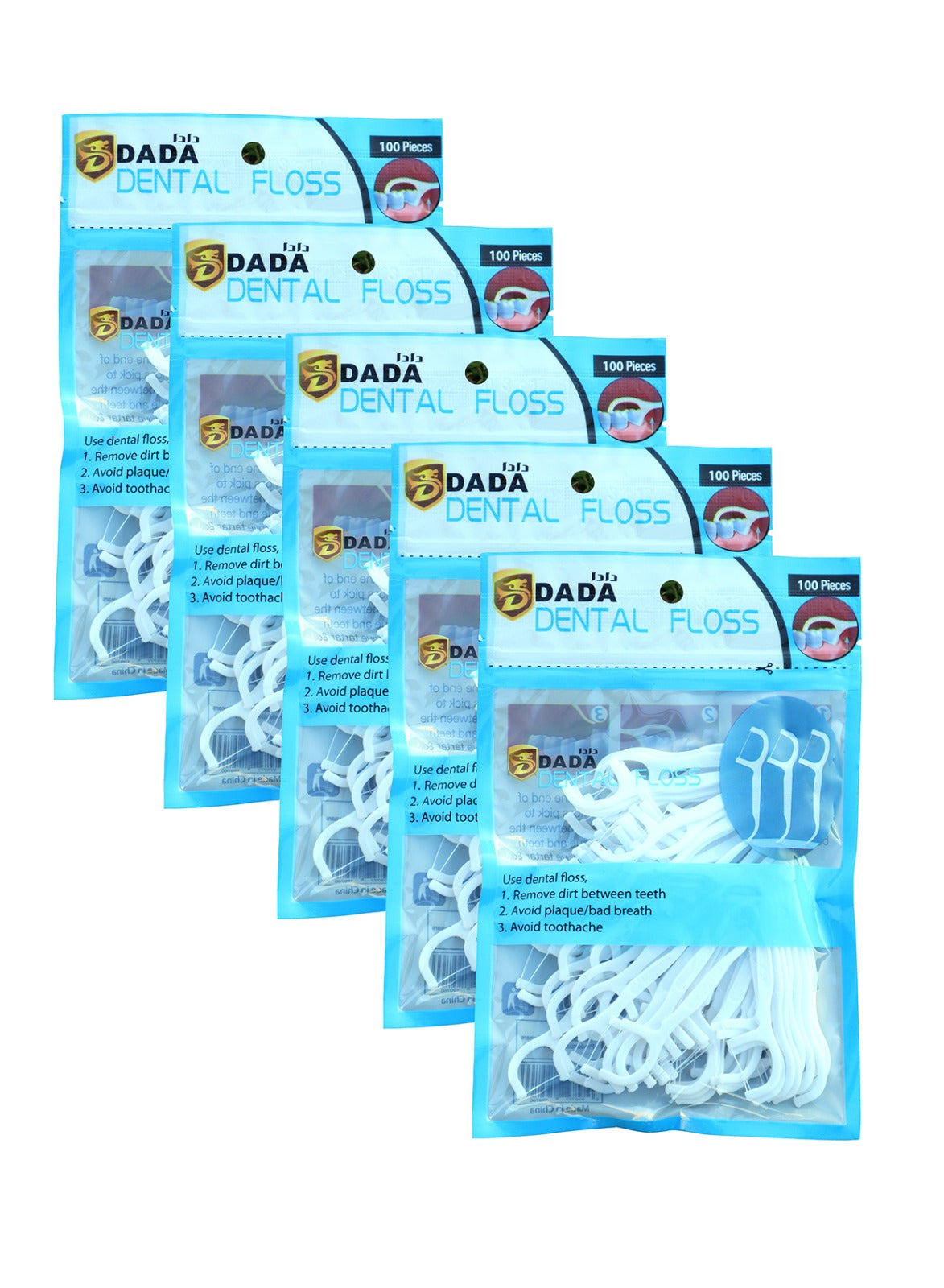 DENTAL FLOSS 100 Pcs/PKT- DADA