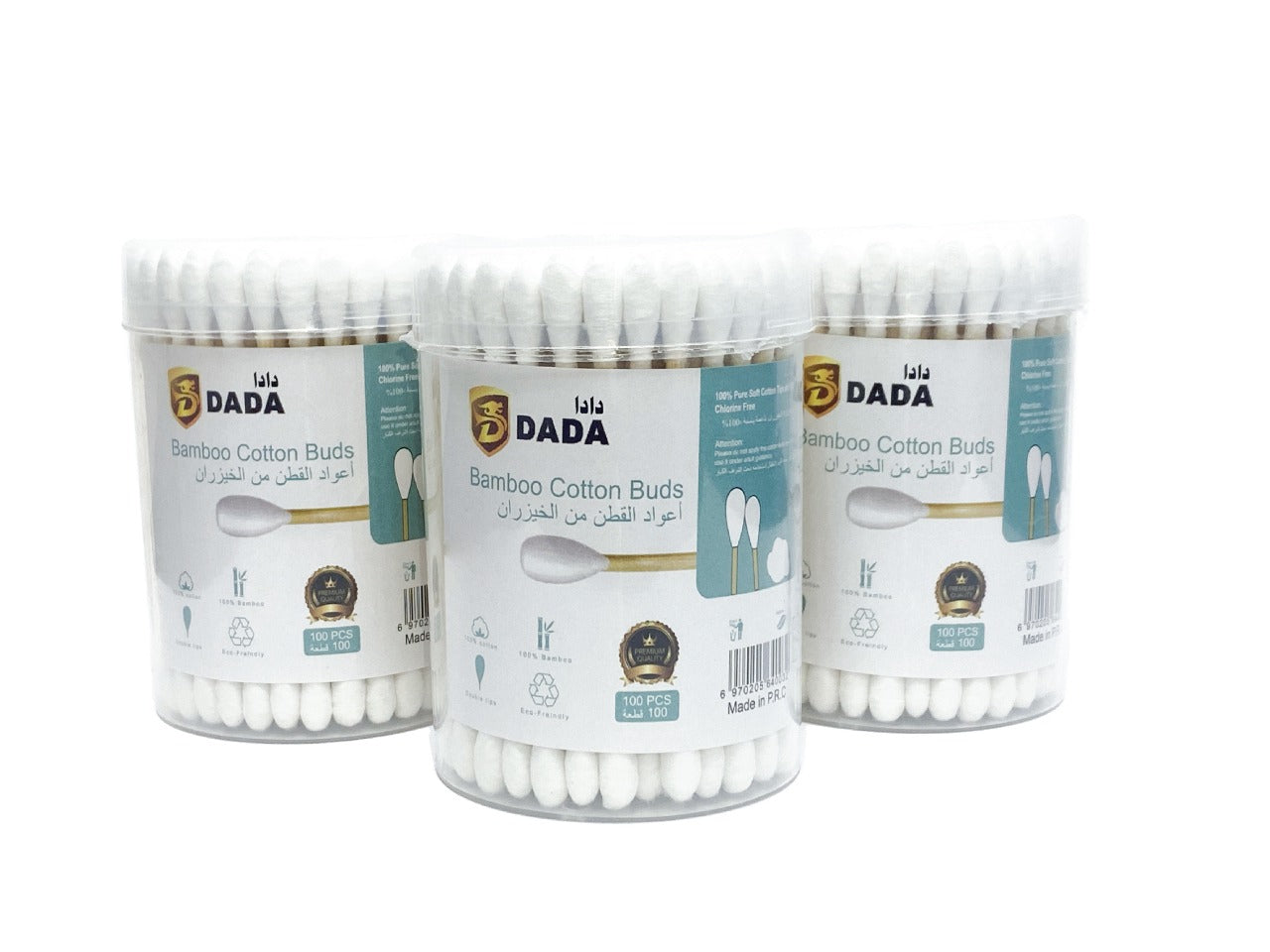 BAMBOO COTTON EAR BUDS 100S-DADA