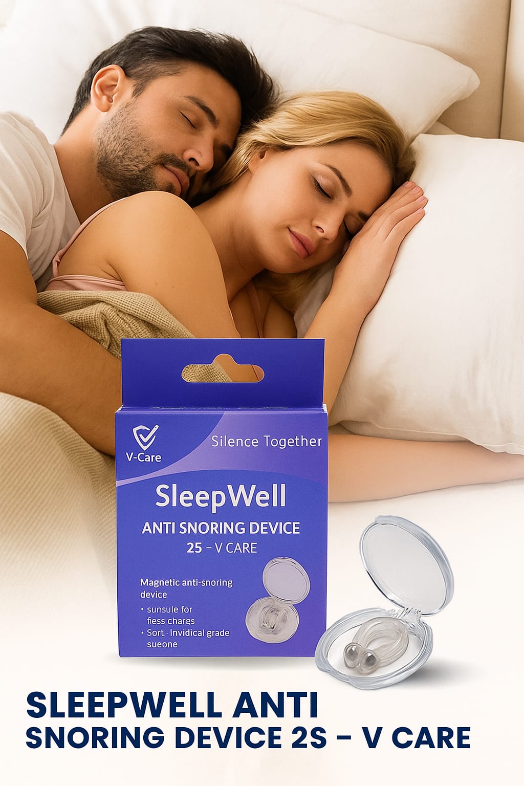 SLEEPWELL ANTI SNORING DEVICE 2S – V CARE