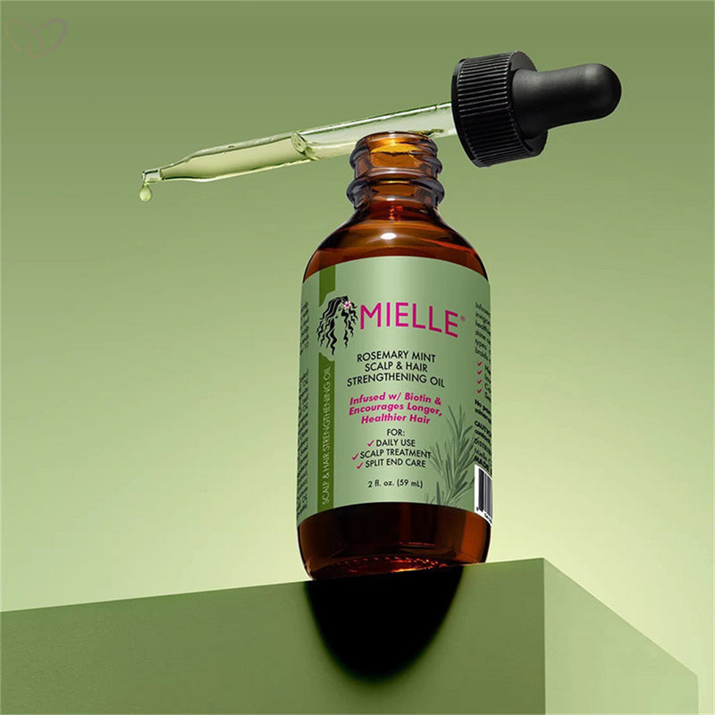 MIELLE ROSEMARY MINT SCALP & HAIR STRENGTHENING OIL – 59ML